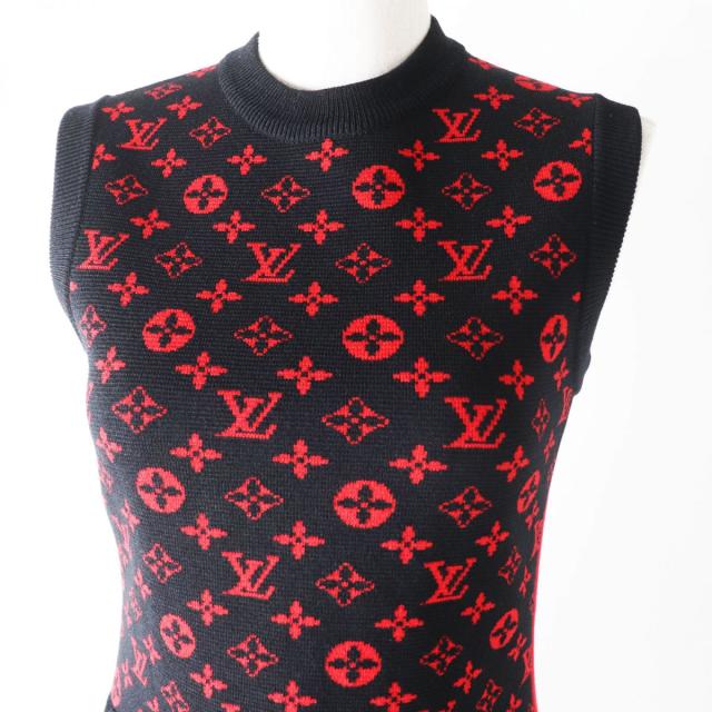 LOUISVUITON ルイヴィトン ニットワンピースドレス XS ルイ
