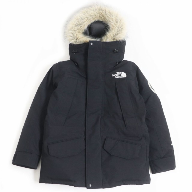 美品□ザ・ノースフェイス ND92238 Antarctica Parka アンタークティカパーカ GORE-TEX フーデッドダウンジャケット ブラック S 正規品