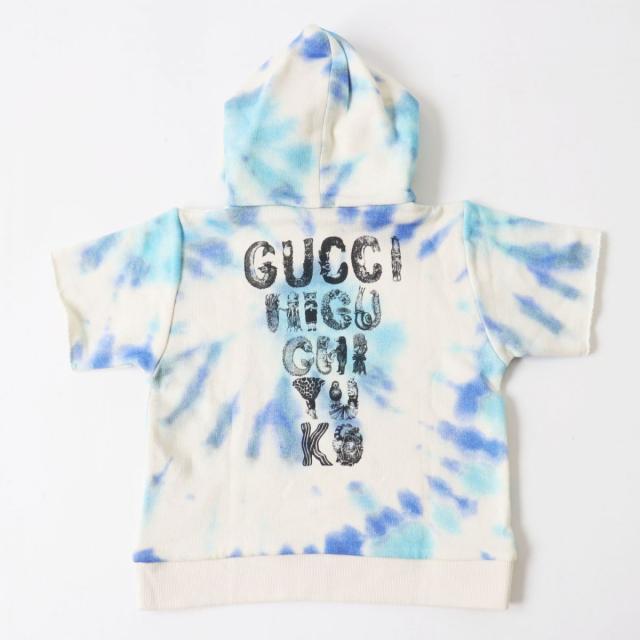 未使用品◎正規品 イタリア製 GUCCI グッチ 600976 キッズ 半袖