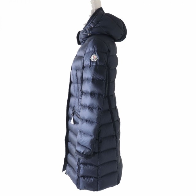 美品◎MONCLER モンクレール HERMINE エルミンヌ レディース ワッペン・フード付き ロングダウンコート 美シルエット ネイビー 紺  1の通販はau PAY マーケット - 衣類＆ブランドリサイクルGREEN | au PAY マーケット－通販サイト