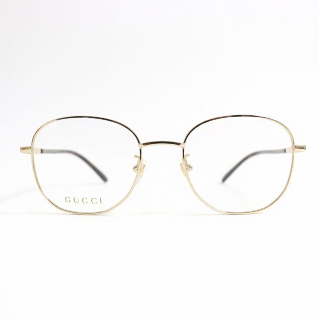 未使用品○GUCCI グッチ GG1352O 004 オーバル ロゴ入り べっ甲