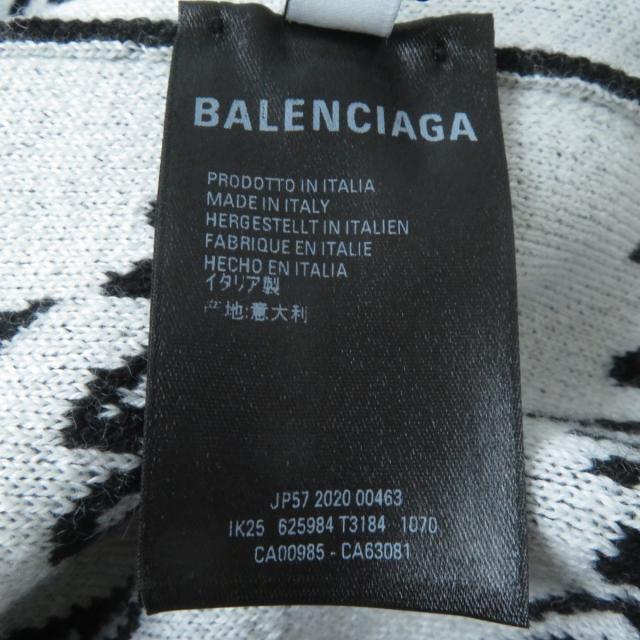 20AW BALENCIAGA スクリブル ジャガードロゴ オーバーサイズ 20AW BALENCIAGA スクリブル ジャガードロゴ オーバーサイズ