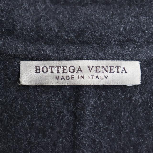 極美品 ボッテガヴェネタ 17AW カシミヤ100% ダブルチェスターコート グレー 46 ハンガー・ガーメント付 伊製 正規品_7