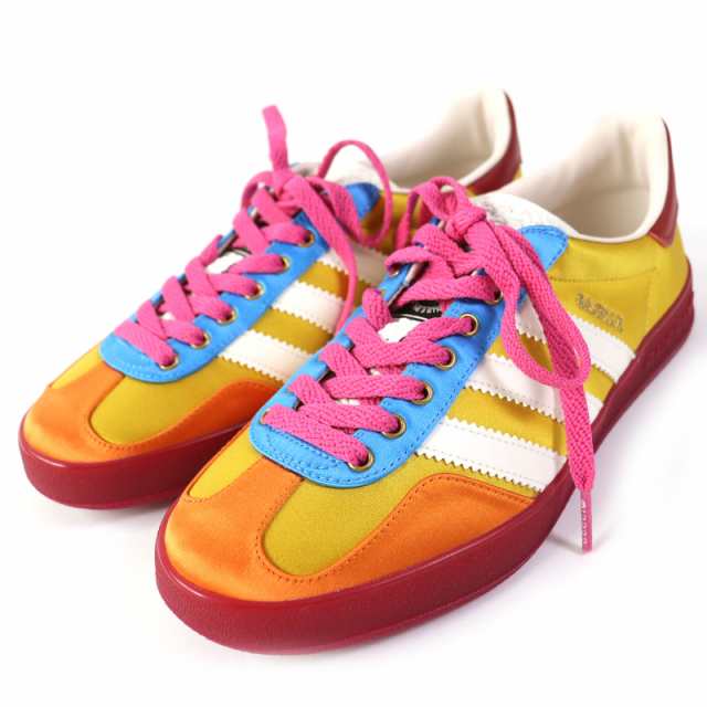 未使用品 GUCCI adidas グッチ アディダス 707867 Gazelle ガゼル ローカットスニーカー マルチカラー 23.5  箱・保存袋付 伊製 レディーの通販はau PAY マーケット - 衣類＆ブランドリサイクルGREEN | au PAY マーケット－通販サイト