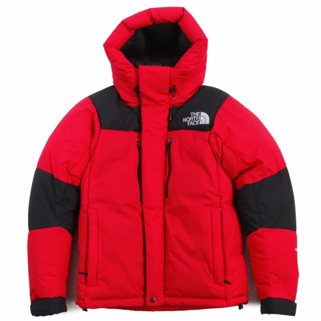 美品 THE NORTH FACE ザ・ノースフェイス ND91950 Baltro Light Jacket ゴアテックス フーデッドダウンジャケット レッド S 正規 メンズ