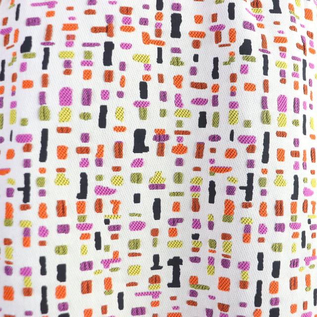 未使用品□PAULE KA ポールカ ニット切り替え ジャガード 総柄 半袖