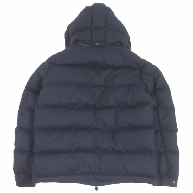 美品□MONCLER モンクレール 18-19AW MONTGENEVRE ウール ロゴワッペン WZIP フーデッド ダウンジャケット ネイビー 4  正規品 メンズの通販はau PAY マーケット - 衣類＆ブランドリサイクルGREEN | au PAY マーケット－通販サイト