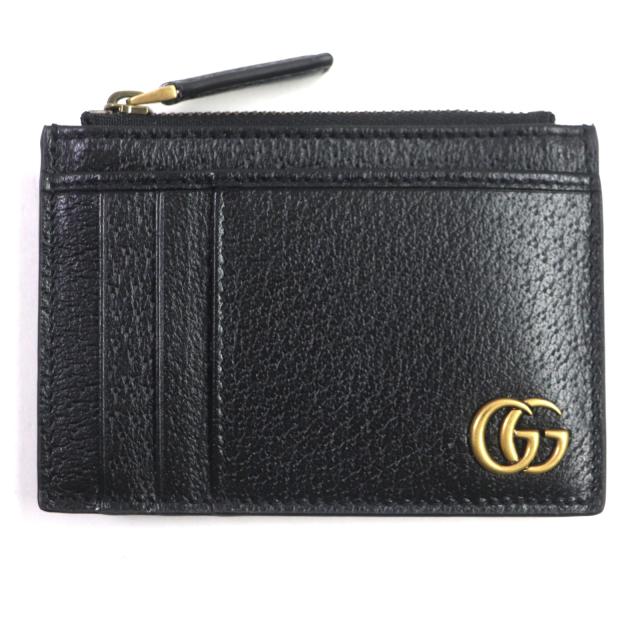 グッチ GUCCI 財布 黒革 箱、袋付