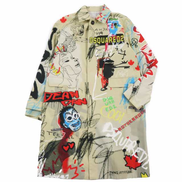 極美品○DSQUARED2 ディースクエアード 22SS S74AA0248 Street Art ...