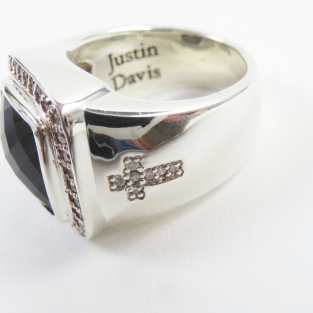 極美品○Justin Davis ジャスティンデイビス SRJ152 M.TSリング