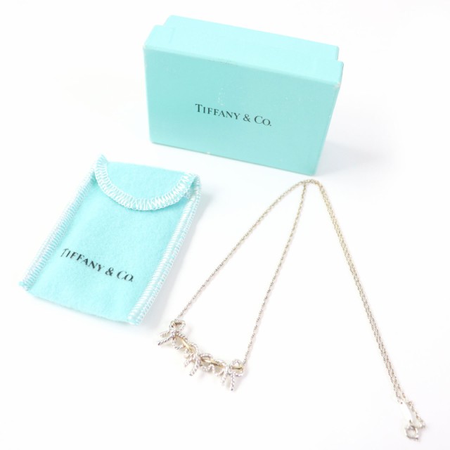 美品△TIFFANY&Co. ティファニー SV925 750 ツイストリボン ネックレス シルバー ゴールド 保存袋付き 重量5.2g レディース  大人可愛いの通販はau PAY マーケット - 衣類＆ブランドリサイクルGREEN | au PAY マーケット－通販サイト