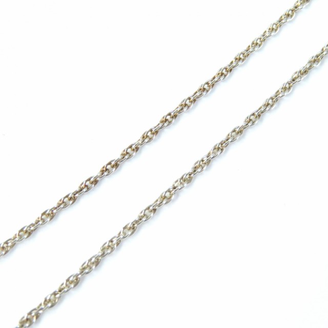 美品△TIFFANY&Co. ティファニー SV925 750 ツイストリボン