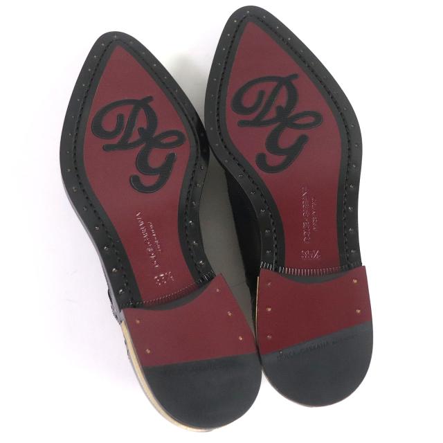未使用品□ドルチェ＆ガッバーナ レザー ウィングチップ フルブローグ