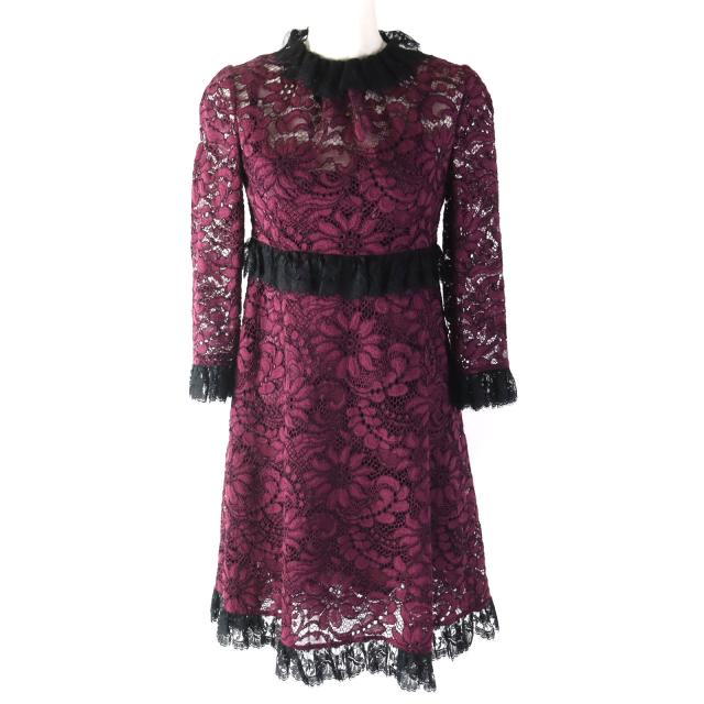 【美品】DOLCE&GABBANA ワンピース ドレス 38 美品】DOLCE&GABBANA ワンピース ドレス 38