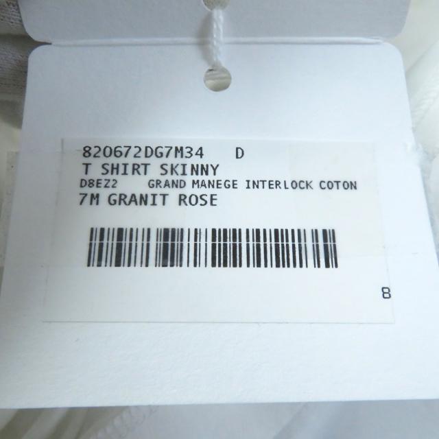 【ドンドン見直し】未使用品★エルメス GRAND MANEGE グランマネージュ コットン100％ クルーネック 半袖Ｔシャツ 34 仏製 レディース_9