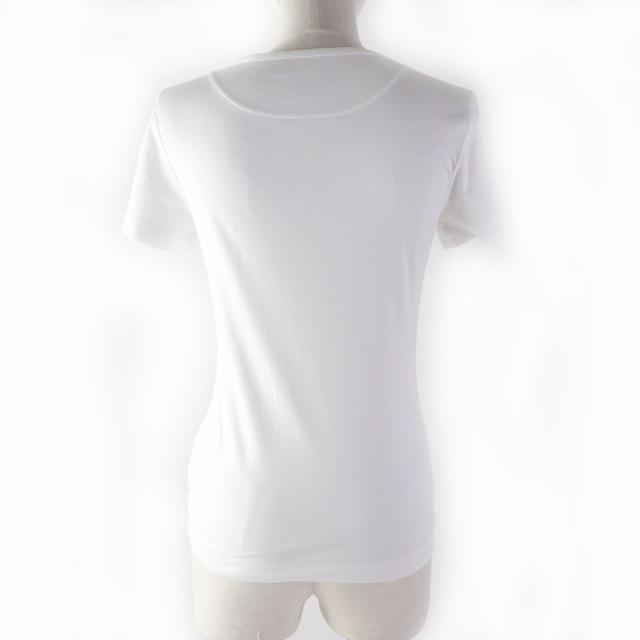 【ドンドン見直し】未使用品★エルメス GRAND MANEGE グランマネージュ コットン100％ クルーネック 半袖Ｔシャツ 34 仏製 レディース_2