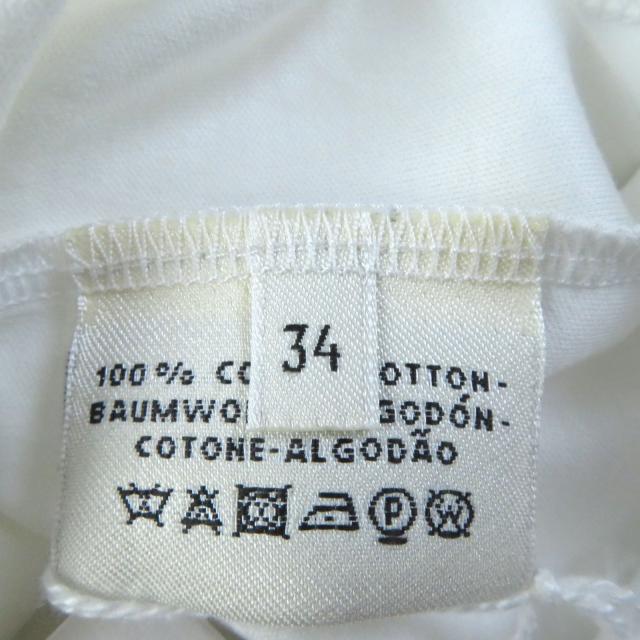 【ドンドン見直し】未使用品★エルメス GRAND MANEGE グランマネージュ コットン100％ クルーネック 半袖Ｔシャツ 34 仏製 レディース_6