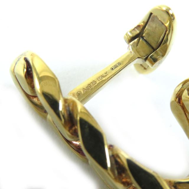 美品△BOTTEGAVENETA ボッテガヴェネタ 574957 AG925 チェーン カフス