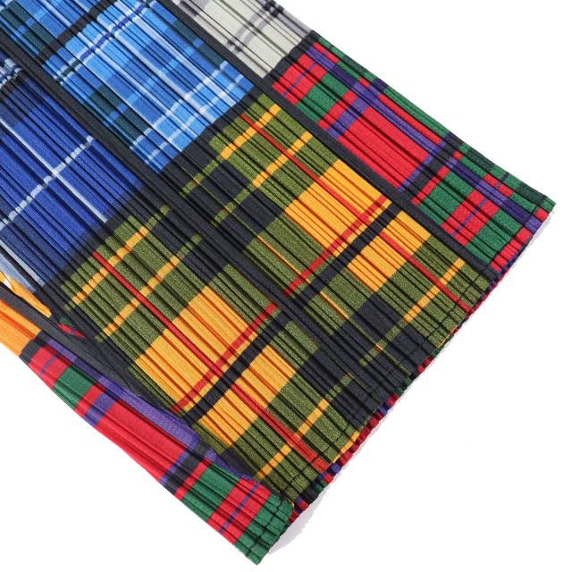 極美品△プリーツプリーズ イッセイミヤケ PP64-FJ223 パッチワーク