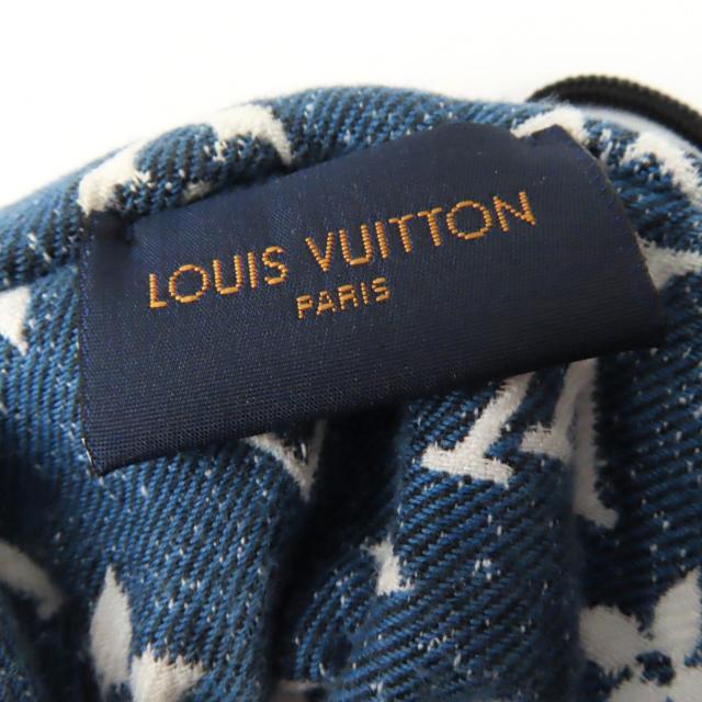 LOUIS VUITTON モノグラムデニムシュシュ 美品☆LOUIS VUITTON ルイ