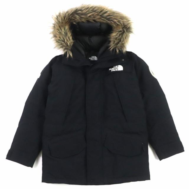 美品▼ザ・ノースフェイス ND92032 Antarctica Parka PERTEX GORETEX ファー・フード・ロゴワッペン付き ダウンジャケット S 正規品