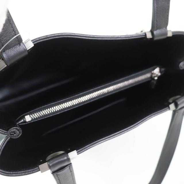 【ドンドン見直し】未使用品◎コンテス 7627 レザー ホースヘア ハンドバッグ ブラック 箱・保存袋付き ドイツ製 正規品 レディース_5