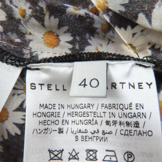 【ドンドン見直し】未使用品★ステラマッカートニー シルク100％ ノースリーブ ロングワンピース 40 正規品 レディース_7