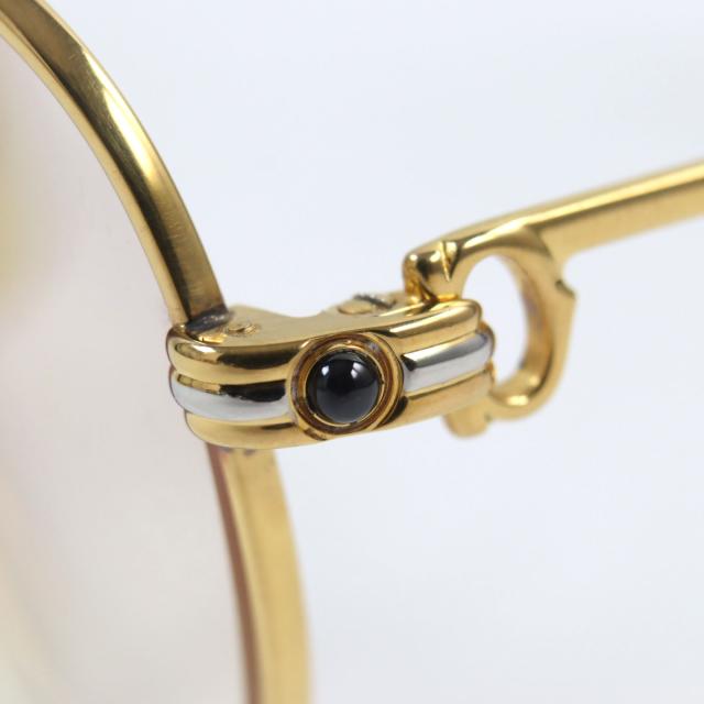 良品○カルティエ トリニティ ヴィンテージ サファイア ロゴ金具