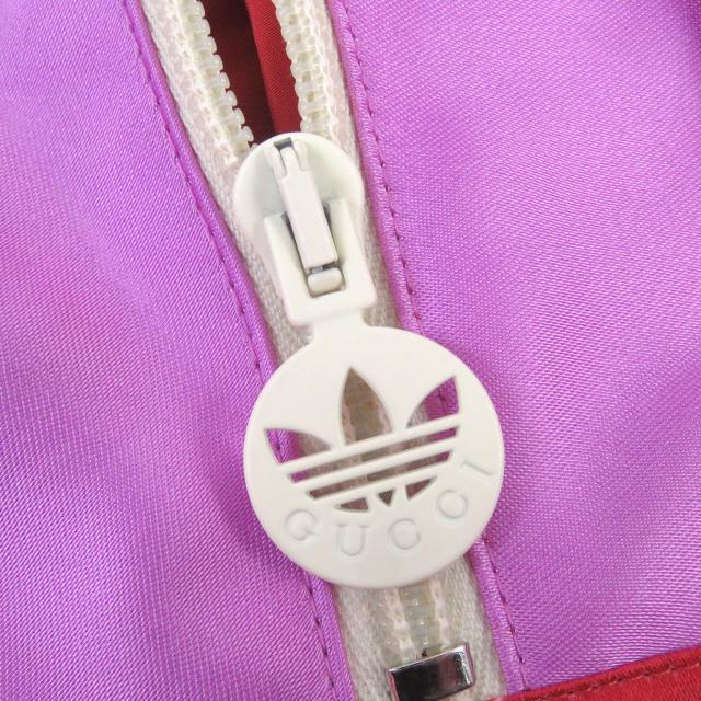 極美品□GUCCI グッチ adidas 22AW 691429 トレフォイル GGロゴ フード  