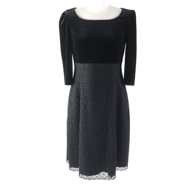 パーティに！フォクシーNew Yorkワンピース40 黒