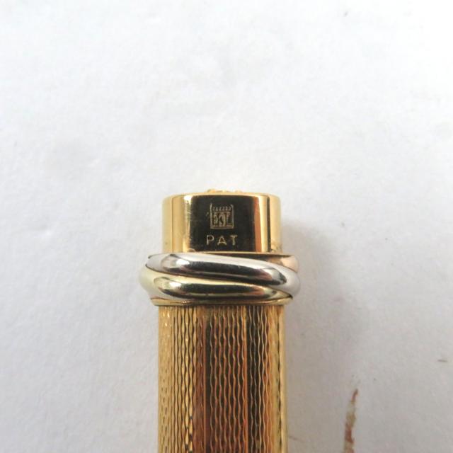 美品○Cartier カルティエ ヴィンテージ トリニティ 総柄 万年筆 ゴールド フランス製 メンズおすすめの通販は