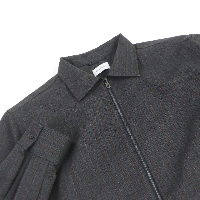 極美品□Salvatore Ferragamo サルヴァトーレフェラガモ ウール