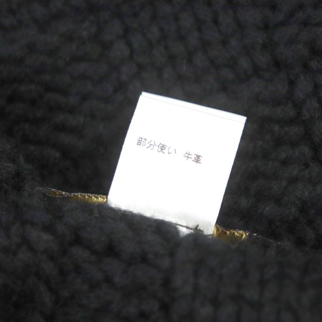 良品▼LOUIS VUITTON ルイヴィトン 408733 エシャルプ・ヘルシンキ ダミエ カシミヤ100% レザーロゴパッチ マフラー ブラック 正規品の通販は