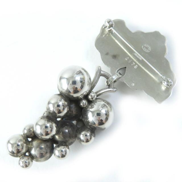 ジョージジェンセン　ムーンライトグレープ　ブローチ　217B 楽天市場】ジョージジェンセン Georg Jensen その他アクセサリー