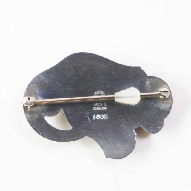 ジョージジェンセン スズラン ブローチ 100B 925 シルバー 3167