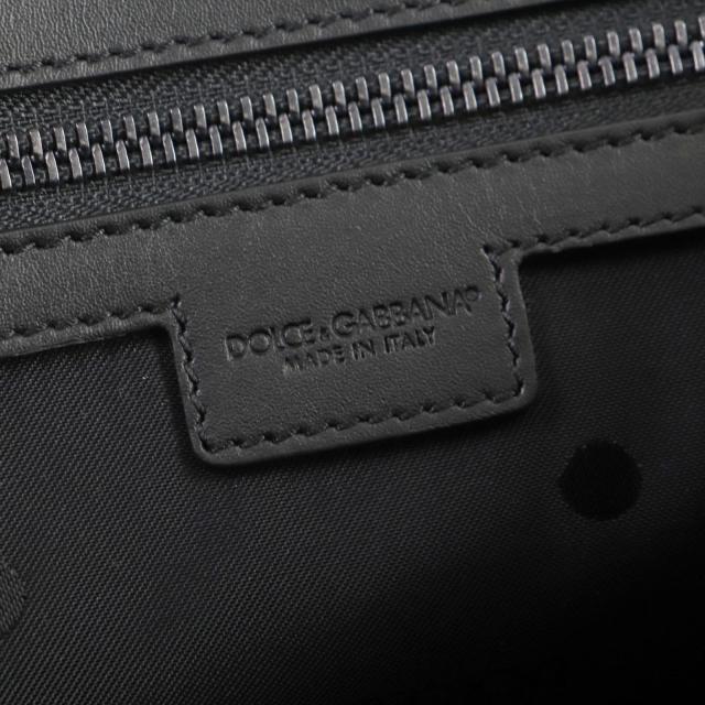 未使用品▼ドルチェ＆ガッバーナ ロゴ エッジ ショッピングバッグ ラージ キャンバス レザー デニム 2WAY トートバッグ 保存袋付き 伊製の通販は