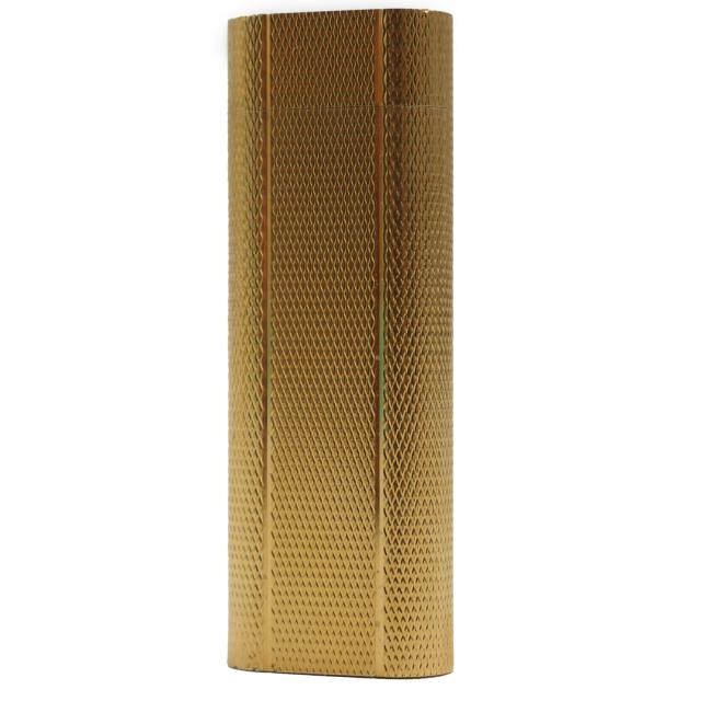 美品○Cartier カルティエ 新型 オーバル 総柄 ローラー式 喫煙