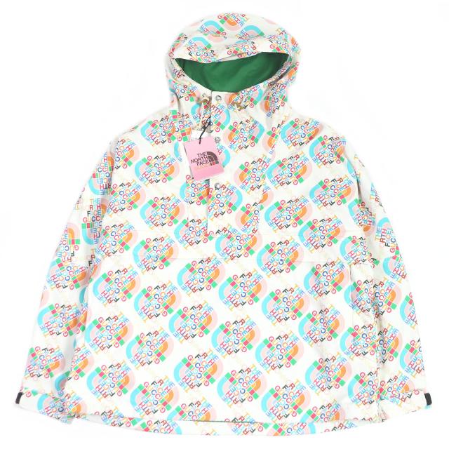 未使用□GUCCI グッチ THE NORTH FACE 671467 ロゴ総柄 アノラックジャケット マウンテンパーカー アイボリー M 正規品　メンズオススメの通販はマウンテンパーカー