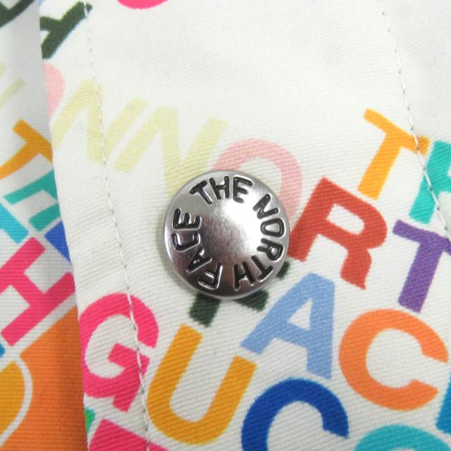 未使用□GUCCI グッチ THE NORTH FACE 671467 ロゴ総柄 アノラックジャケット マウンテンパーカー アイボリー M 正規品　メンズオススメの通販は