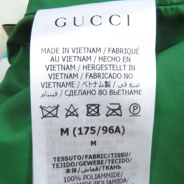 未使用□GUCCI グッチ THE NORTH FACE 671467 ロゴ総柄 アノラックジャケット マウンテンパーカー アイボリー M 正規品　メンズオススメの通販は