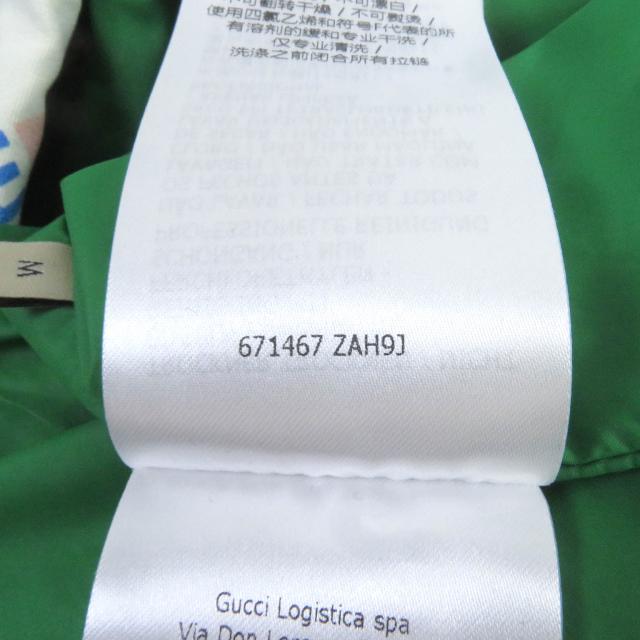 未使用□GUCCI グッチ THE NORTH FACE 671467 ロゴ総柄 アノラックジャケット マウンテンパーカー アイボリー M 正規品　メンズオススメの通販は