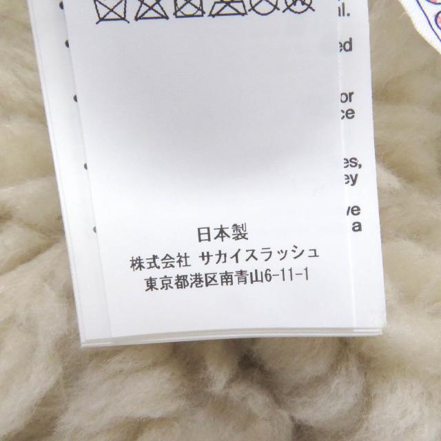 未使用品□Sacai サカイ 22AW 22-02902M フェイクシアリング エコレザー ブルゾン ジャケット ブラック 1 日本製 正規品 メンズオススメ_7