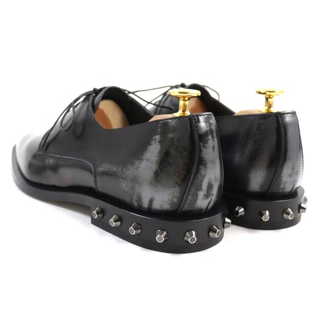 【ドンドン見直し】未使用品○ジミーチュウ 定価125400円 192STEFAN.WBM STEFAN レザー スタッズ付き レザーシューズ 41 保存袋付 伊製 定価125,400円 ドンドン見直し】未使用品○ジミーチュウ 定価125400円 192STEFAN.WBM