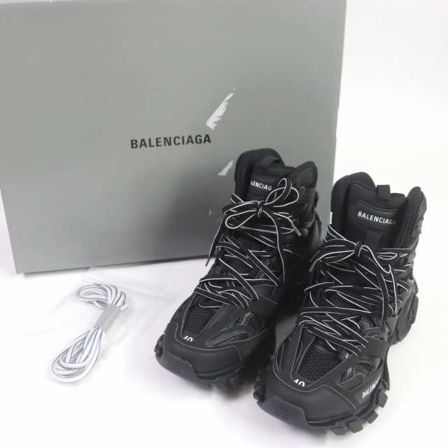 極美品□BALENCIAGA バレンシアガ 654867 TRACK HIKE FADED 厚底 トレッキングシューズ ハイカット ダッドスニーカー  黒 26.5 メンズ｜au PAY マーケット