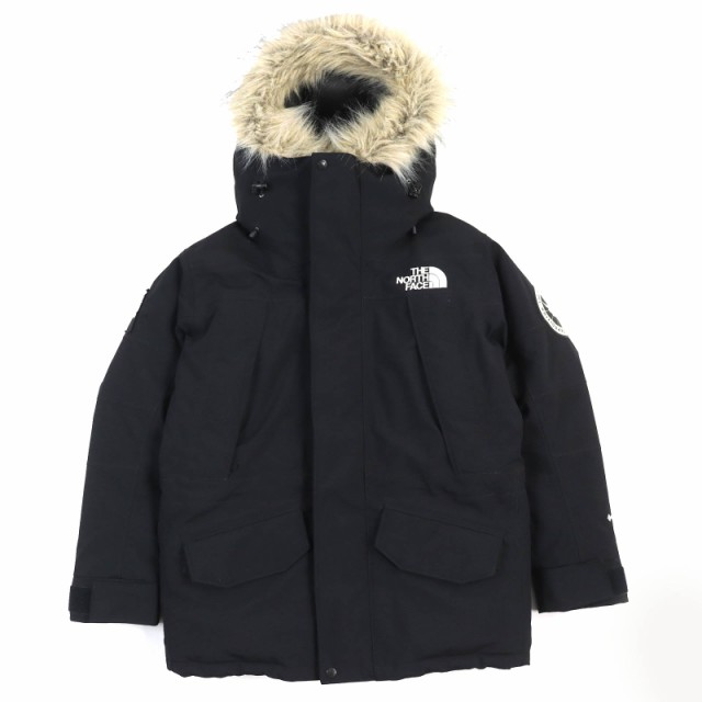 美品△ザ・ノースフェイス ND92238 Antarctica Parka アンタークティカパーカ GORE-TEX フーデッド ダウンジャケット 黒 S 正規品 メンズ