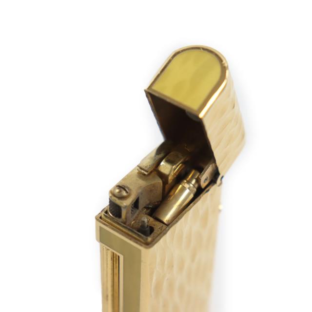 美品○Dunhill ダンヒル ラッカー 総柄 ローラー式 喫煙グッズ ガス 