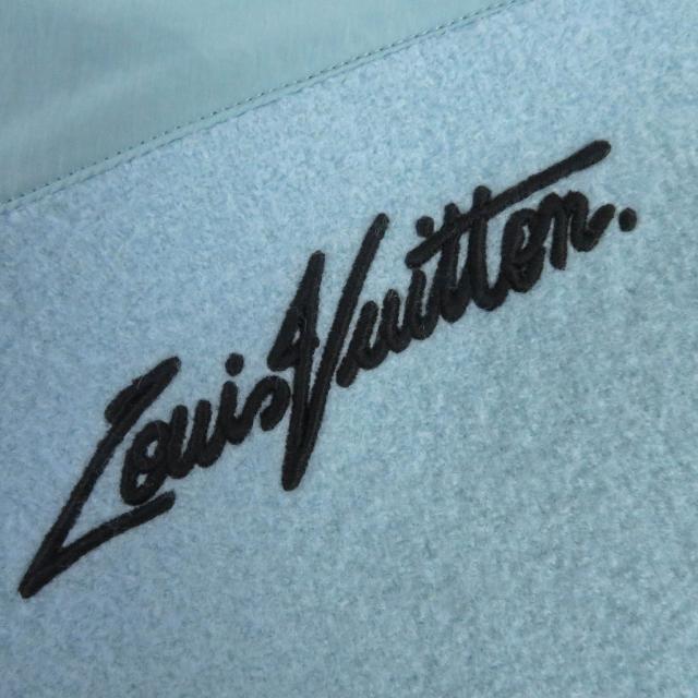極美品□ルイヴィトン 23SS 1AATLA ミックスドマテリアル ロゴ刺繍  