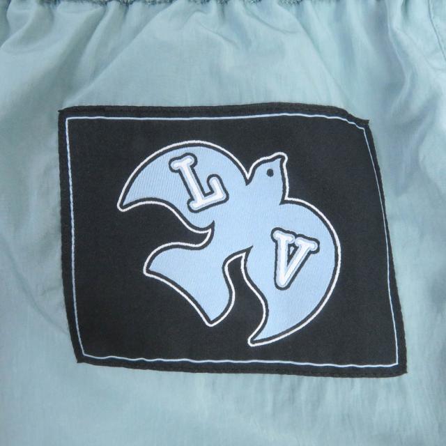 極美品□ルイヴィトン 23SS 1AATLA ミックスドマテリアル ロゴ刺繍  