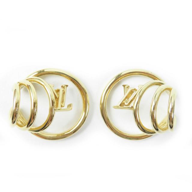 未使用品◎LOUIS VUITTON ルイヴィトン 定価79200円 M00947 GP LV ステラー イヤーカフ イヤリング ゴールド 箱・保存袋付き レディースの通販は