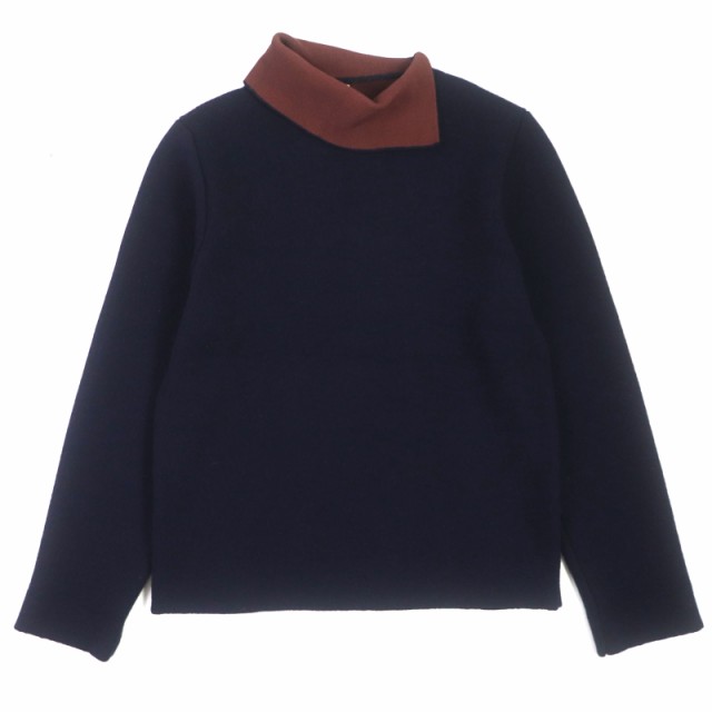 極美品▼OAMC オーエーエムシー オーバーオールマスタークロス OAMT751167 ARNO JUMPER タートルネック ニット セーター M イタリア製